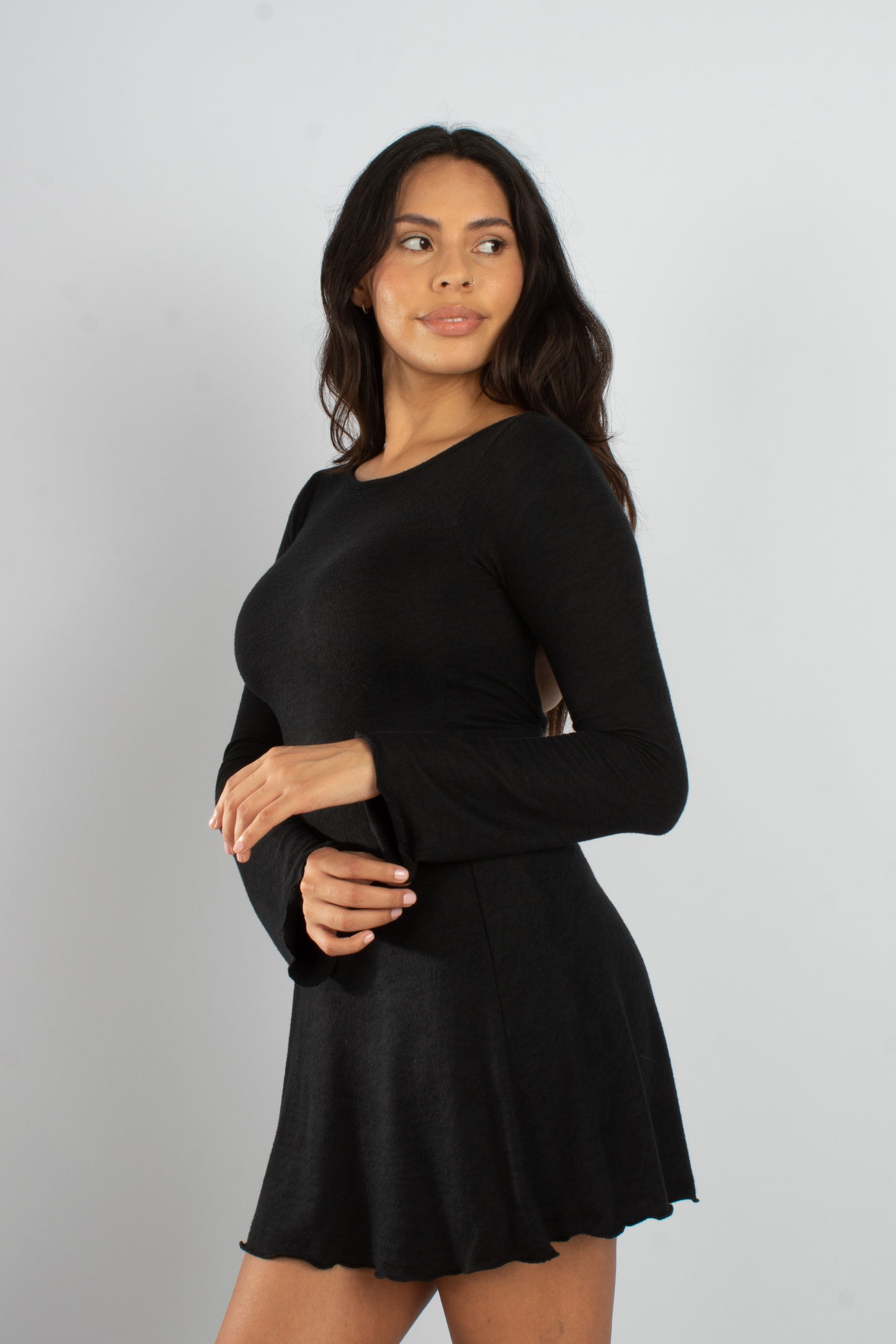 JULIETTE MINI DRESS - Negro