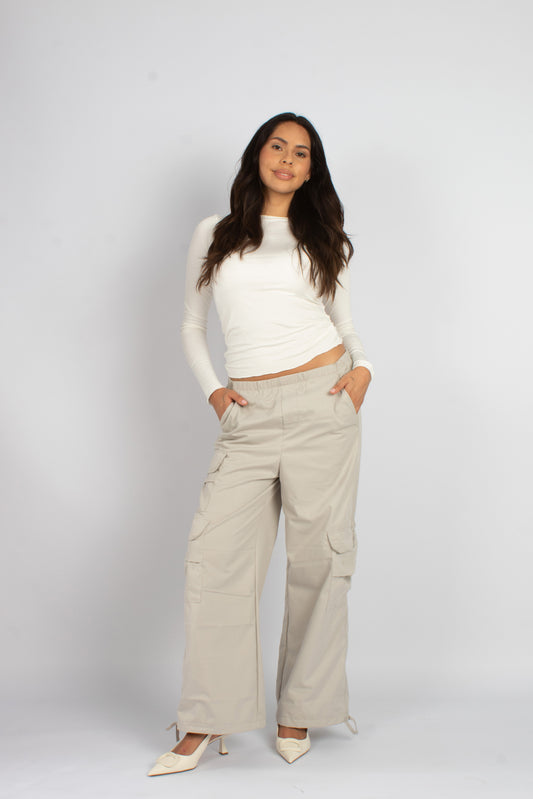 RELAXED UTILITY PANTS - Humo